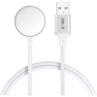 Tech-Protect MC02 Ultraboost magnetische oplaadkabel, 100 cm, voor Apple Watch, wit