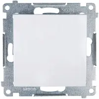 Kontakt-Simon Contactdoos Simon DW1.01/11, kunststof, wit, IP20, IP44, 250 V, 10 A, 75 mm