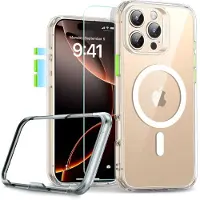 ESR Classic Hybrid Pro iPhone 16 Pro Max Hoesje & Doorzichtig Transparant