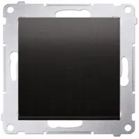 Kontakt-Simon DW1.01/48, kunststof, antraciet, IP20, IP44, 250 V, 10 A, 75 mm