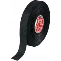 TESA PET Viltband voor Kabelbundels - 25m x 19mm Zwart