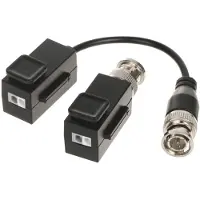 Hikvision DS-1H18S-E Passive Video Balun set van 2 stuks