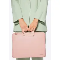 WITTCHEN Dames 15" Laptoptas in Imitatieleer Roze