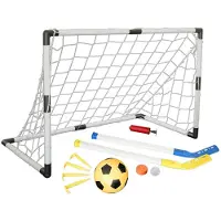 Master Tor, 94 x 61 x 48 cm, inclusief accessoires: bal en hockeystick