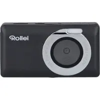 Rollei Compactline Pocket Compactcamera 50 MP CMOS 8160 x 6120 Pixels Zwart