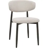 Giga Meubel Eetkamerstoel Alexia Beige/Brons