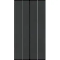 vidaXL Vijvergrondzeil 820 x 420 x 0,1 cm Rechthoekig Zwart
