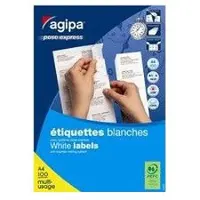 Agipa Universele etiketten, 52,5 x 29,7 mm, met aftrekstrip