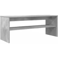 vidaXL TV Kast 100 x 35 x 40 cm Beton Grijs Bewerkt hout