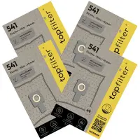 Top Filter Set van 4 pakketten van 4 stofzuigerzakken 64541 voor Hoover en Elcotec TopFilter Premium