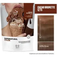 Wella Supernatural Color 5/75 Cacao Brunette Professionele haarkleuring 120 g