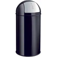 Helit H24017-95 Abfallbehälter schwarz 30l