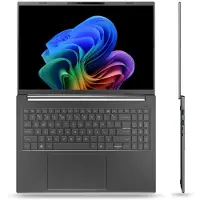 Acer Aspire 16 AI A16-52M-709S - Copilot+ - Laptop - 16 inch 120Hz - Core Ultra 7 - 16GB - 512GB SSD - Verlicht toetsenbord - Grijs