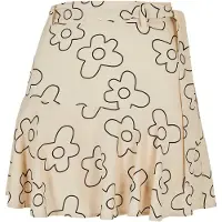 Urban Classics Rok beige / zwart