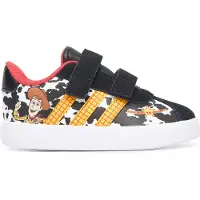 Adidas Sneakers 'VL COURT TOY STORY' geel / watermeloen rood / zwart / wit