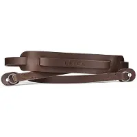 Leica 14684 Draagband met Schouderpad Leer - Dark Brown