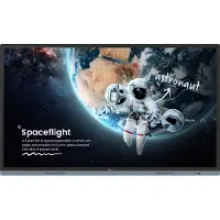 BenQ RM8604 interactief whiteboard 2,18 m (86") 3840 x 2160 pixels aanraakscherm zwart