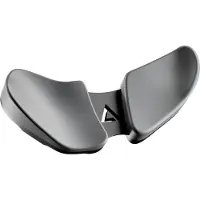 Deltahub Carpio 2.0 - Ergonomische polsondersteuning - Linkshandig - Groot, Grijs - Carpaal tunnel ondersteuning - Silicoon, PTFE (Teflon) voet