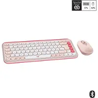 Logitech POP ICON COMBO - Rosé-toetsenbord