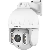 Foscam SD8EP Beveiligingscamera - 4K/8MP - Spotlights - IP66 - Pan/Tilt - PoE beveiligingscamera - Nachtzicht 50m - Wit