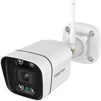 Foscam V8P Beveiligingscamera - 4K/8MP - Dual-band - WiFi - Camera met geluid- en lichtalarm - Wit