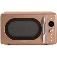 Create - Magnetron 20L digitale grill 900W - Mokka - MICROWAVE RETRO