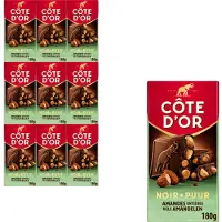 Côte d'Or L'Original Chocolade Reep Hele Amandelen Puur 9 x 180g