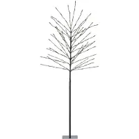Lumineo LED boom d70h180 cm zwart/warm wit