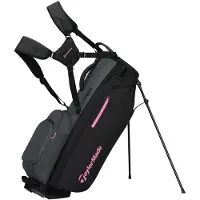 TaylorMade Flextech Crossover Standbag 2026 - Grijs Zwart Roze
