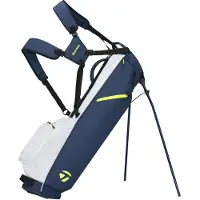 TaylorMade Flextech Carry Standbag 2026 - Blauw Wit Geel