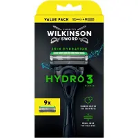 Wilkinson Sword Wilkinson Hydro 3 Scheersysteem - 1 houder + 9 mesjes