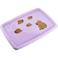 Keeeper opbergbox Karolina Capybara, 45 liter, soft purple, 40x55x30 cm