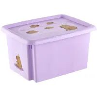 Keeeper opbergbox Karolina Capybara, 15 liter, soft purple, 38x29x20,5 cm