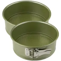 Zenker Set van 2 springvormen met scharnier 20 cm Green Vision