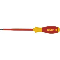 Wiha Schroevendraaier SoftFinish electric sleufkop 4,5 x 125 mm op blisterverpakking - 43386