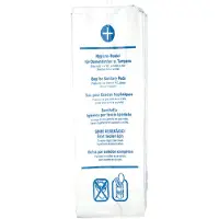 Hygostar papieren hygienezakjes, bedrukt, wit