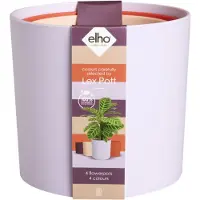 You do it - Lex Pott - Bloempot - Set 15 - L 15 x B 14,8 x H 14 cm - Paars Rood Roze Violet (set van 15)