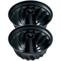 Zenker Set van 2 Kouglofvormen 25 cm Black Metallic