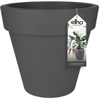 Elho Pure Round 40 Antraciet Zwart Bloempot Pot