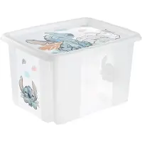 Keeeper opbergbox Karolina Stitch, 30 liter, transparant PP, 350x450x270 mm