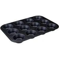 Zenker Muffinvorm 12 holtes 38 x 26 cm Perfect Black