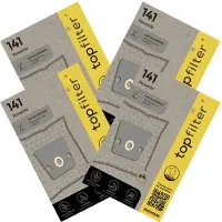 Top Filter Set van 4 pakken van 4 stofzuigerzakken 64141 Rowenta TopFilter Premium