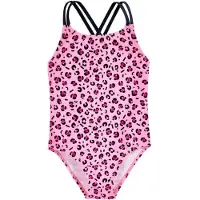 Playshoes - Badpak - UV - Werend - Panterprint - Roze - Maat 122/128