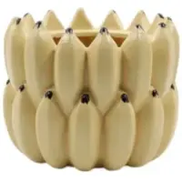 Mansion Atmosphere Pot Banana Pop geel 20cm