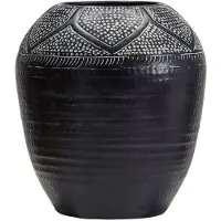 House Doctor Vaas Bloss zwart 31cm