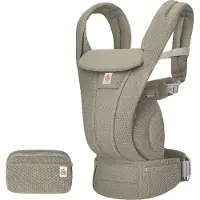 Ergobaby Omni Deluxe Mesh Draagzak - Soft Olive