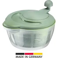 Westmark Slacentrifuge, inhoud: 5 l, ø 26 cm, kunststof, BPA-vrij, Fortuna, kleur: doorzichtig/mint groen, 2432224M