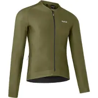 Gripgrab - PACR Long Sleeve Jersey - Fietsshirt S, olijfgroen