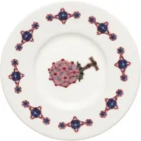 Iittala Taika Sato schotel Ø16 cm Wit-multi