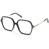 Nina Ricci Bril - - VNR432 - Acetaat - Zwart (Glanzend zwart) - Maat 54